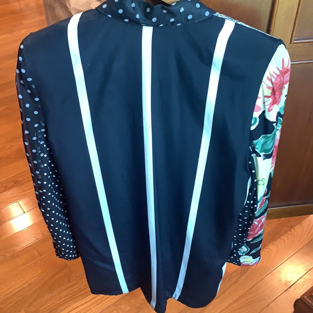 Tina Hagen Multi Pattern Blazer - image 5